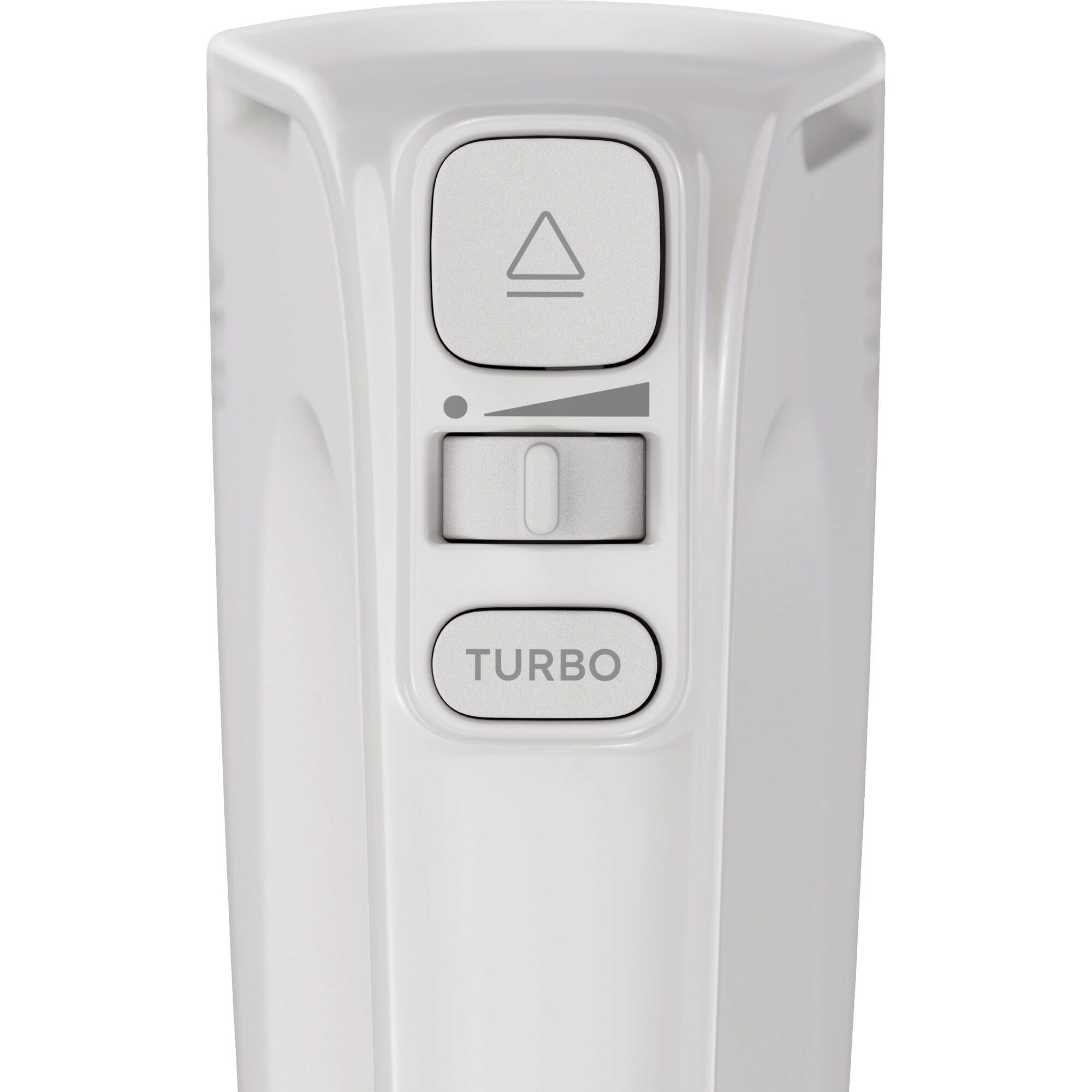 AEG Batidora de Mano con Varilllas AHM4W, 500W, 5 Velocidades, Función Turbo, Ideal para Mezclar, Amasar, Triturar y Batir, Accesorios Inox, Apta para Lavavajillas, Blanco