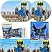 MEZHEN Bat Man Partygeschirr Kindergeburtstag Deko Geburtstag für Superhelden Party Geschirr Pappteller Becher Servietten Tischdecke Geburtstagsparty Tischdeko Set 10 Persone