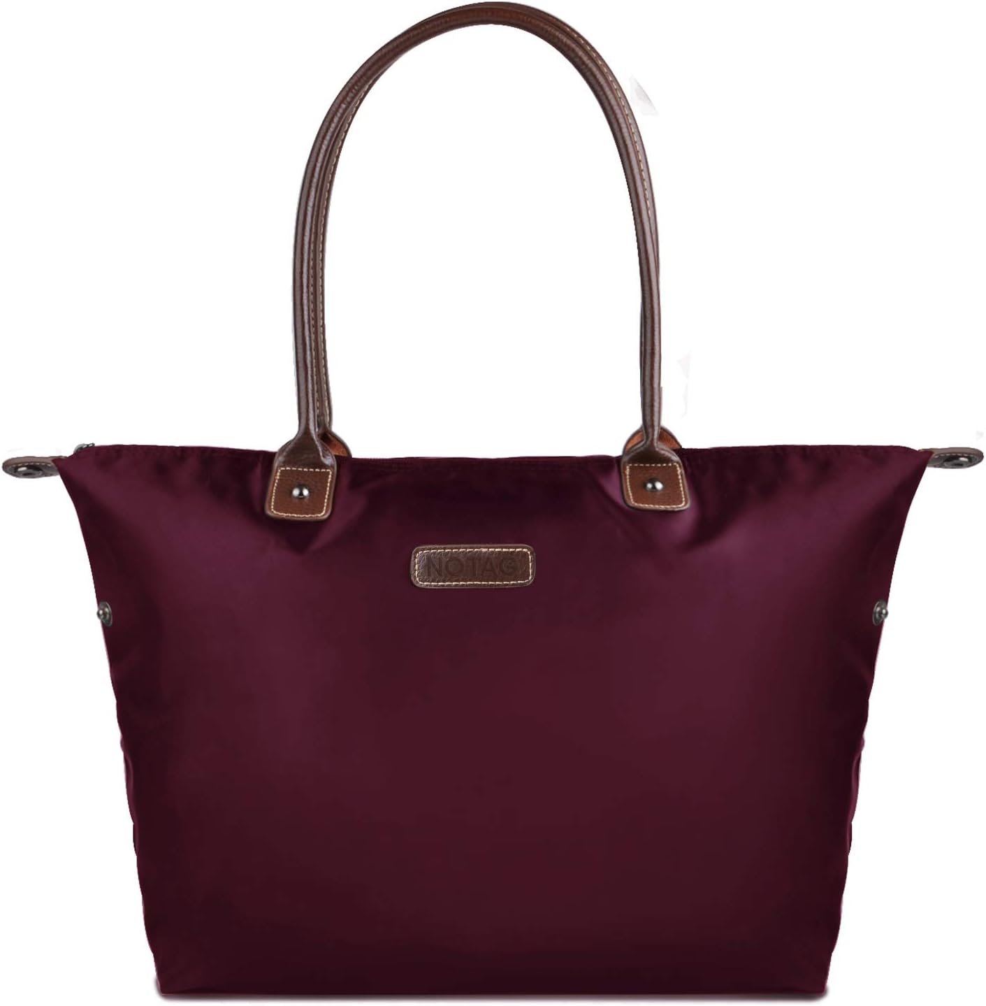 NOTAG Nylon Tote Bags for Women Waterproof Tote Purses Large Work Tote Handbags Shopping Shoulder Handbag