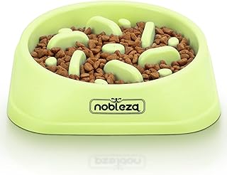 Nobleza Hundenapf für Große Hunde - Interaktiver Fressnapf, Anti-Schling Napf Rutschfest, Haltbarer und Ungiftiger Futternapf Groß, Grün product image