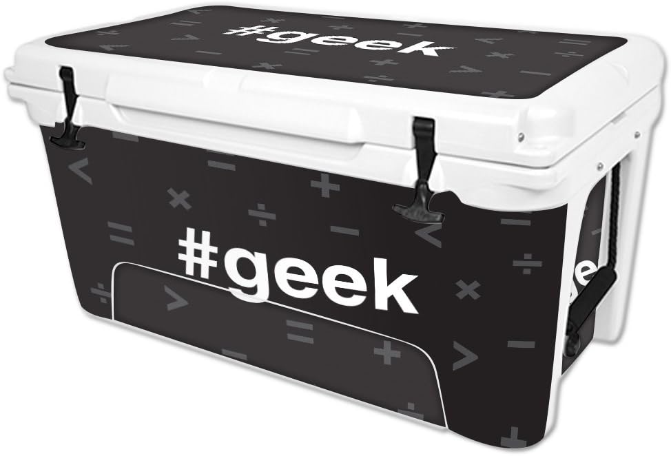 MightySkins Skin Compatible with RTIC 65 qt Cooler (2016) – Geek | Protective, Durable, and Unique Vinyl Decal wrap Cover | Easy to Apply, Remove, and Change Styles | Made in The USA