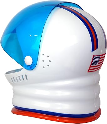 Adult's NASA Astronaut Space Helmet Costume Accessory White