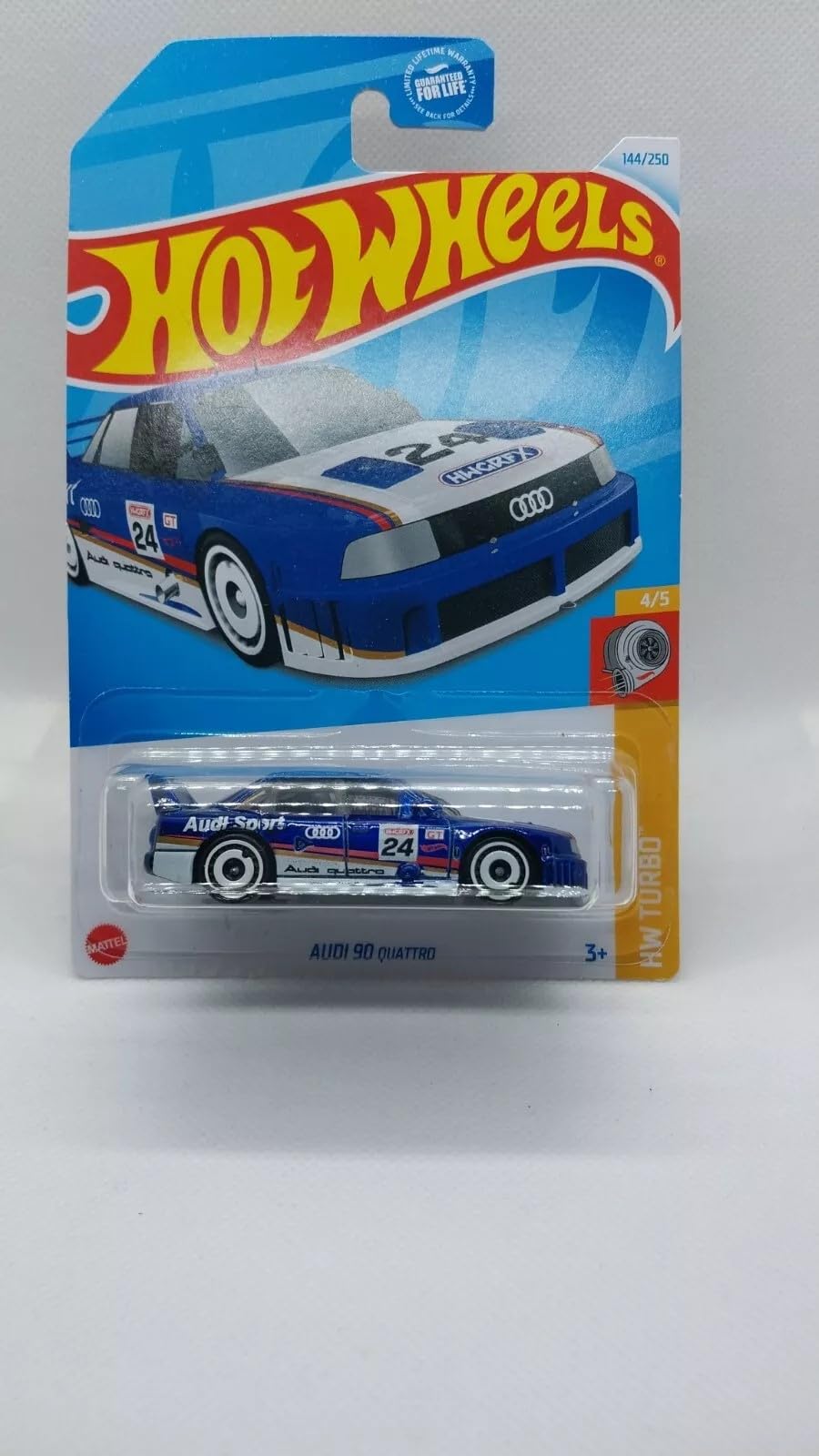 Amazon.com: Hot Wheels 2024 Audi 90 Quattro Race Car Toy, 1:64