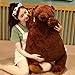 MIAOHAHA 100cm Giant Djungelskog Teddy Bear Dark Brown Plush Toy Bear Big Teddy Bear Stuffed Animal Doll Home Decor Birthday Gift for Girl,Boy (39.3in/100cm)