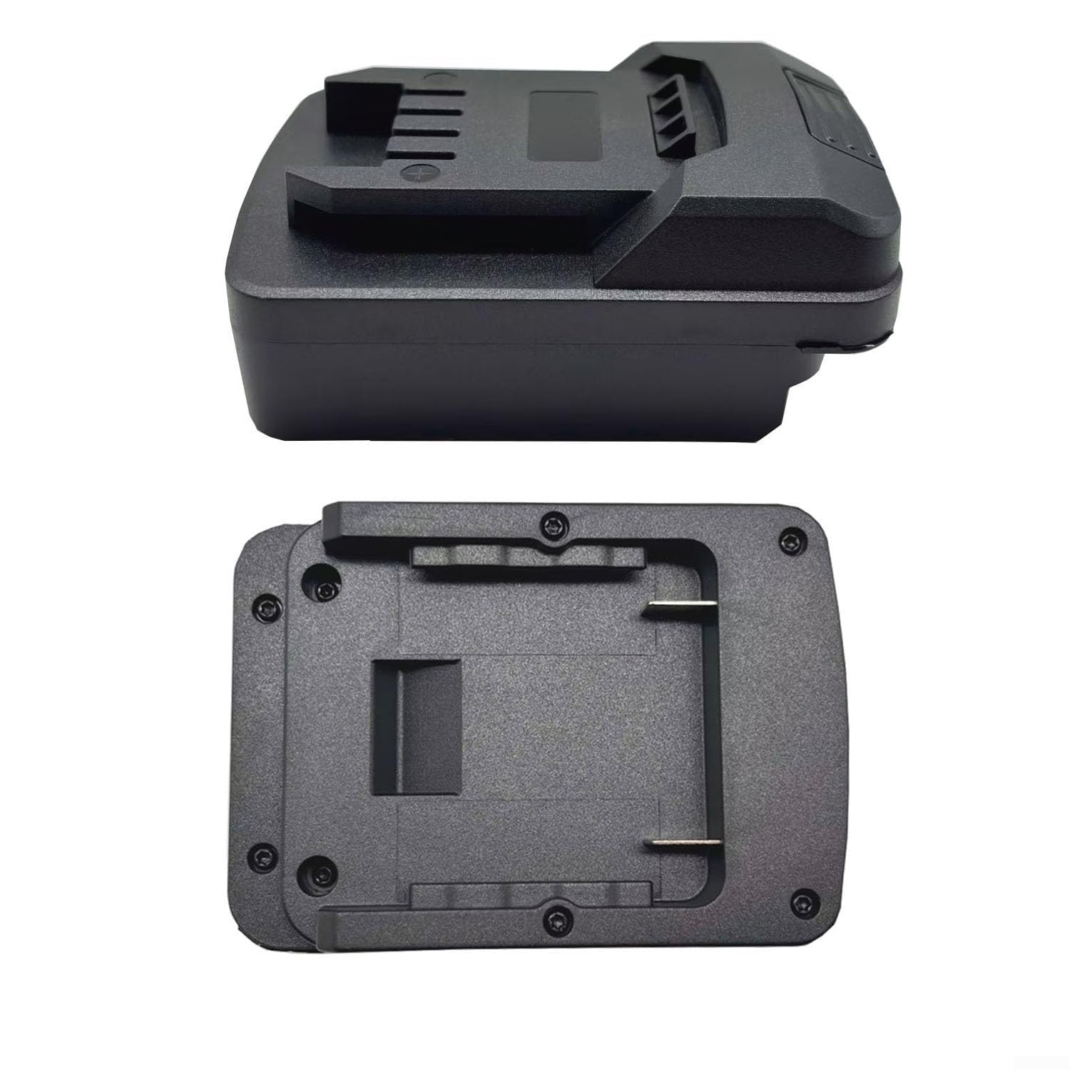 Adattatore per batterie agli ioni di Litio Bosch per BAT622 BAT618 BAT609 Compatibile con Parkside X20V Team Power Tool Battery Converter con Piastra Protettiva e Design Antiscivolo