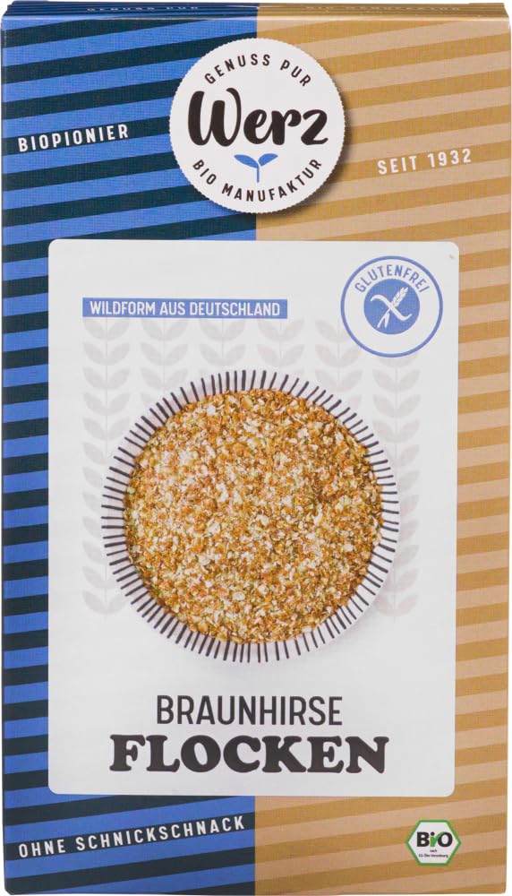 Braunhirse Flocken, glutenfrei 6 x 250 g