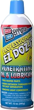Berryman Professional EZ DOZ-IT Penetrating Oil and Lubricant Heavy-Duty Rust and Corrosion Protection - 12 oz. Aerosol Pack of 1