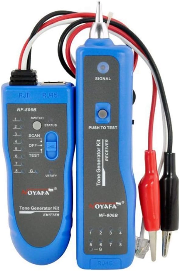 Multimeter Tester kit Network Wire LAN Tracker NF806B