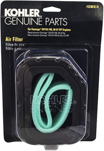 CUB CADET 3288303S1C Kohler Kit de prelimpiador de filtro de aire Z Force RZT LGT SLT SLTX