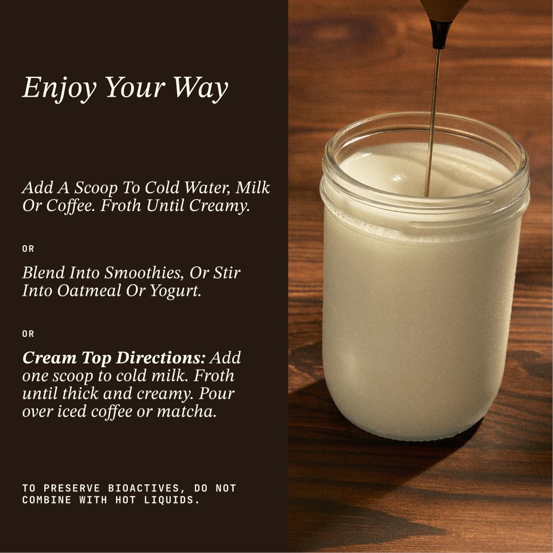 Cowboy - The Exclusive 1st Milking, Whole, Grass Fed Colostrum Supplement for Full Body Health - Bovine Colostrum Powder Packed w/Bioactive Nutrients - Sugar Free (Vanilla, 40 Servings) — Amazon image 6