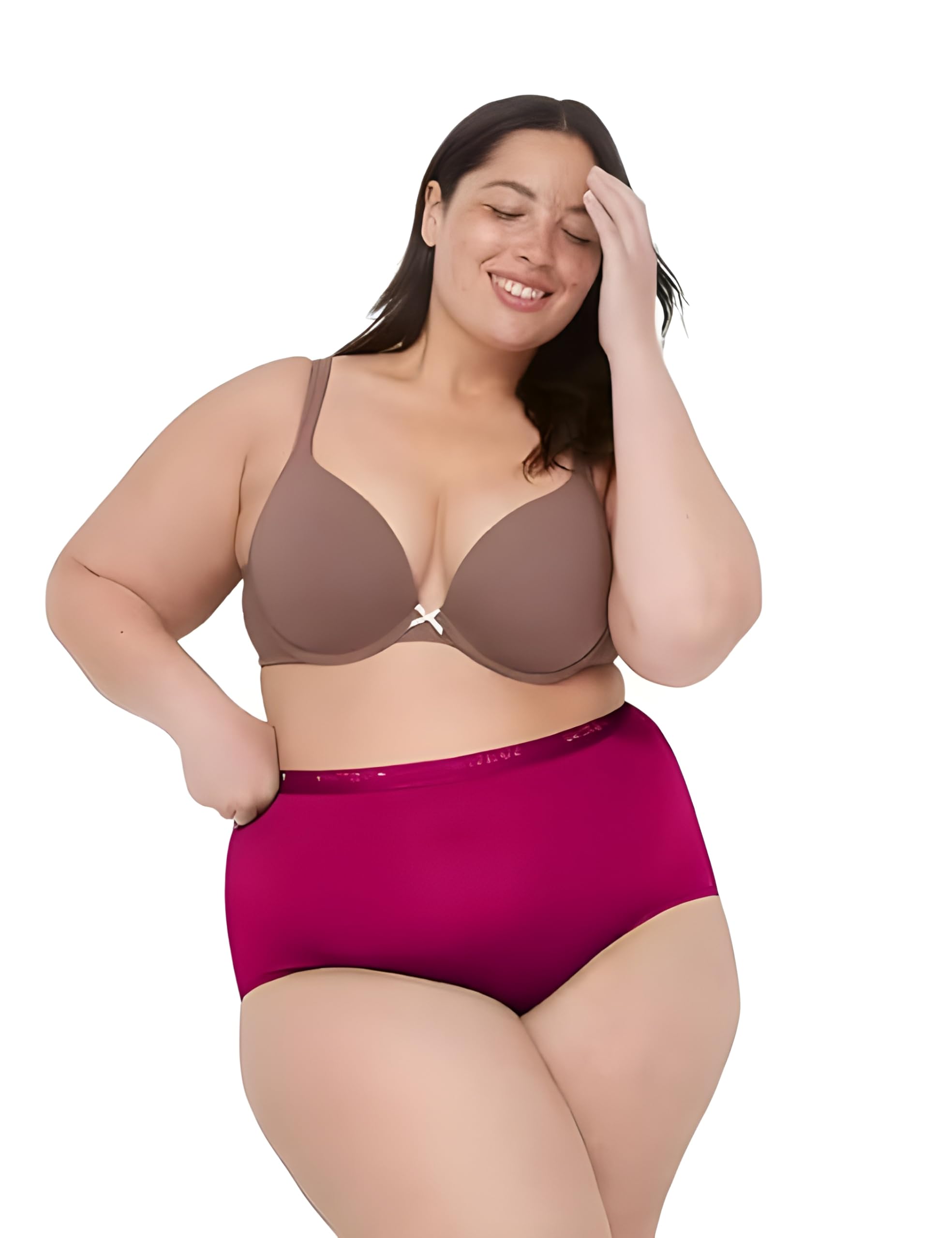 ragthm Women's Big Size | Jumbo Size | Plus Size High Waist Hipsters Panties Set | Comfortable Full Coverage Panties| Multicolor|Pack of 1-picture-17