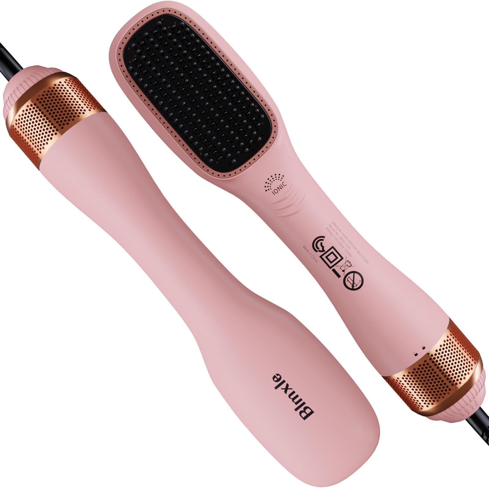 Amazon.com : L'ANGE HAIR AIRess Straightening Blow Dryer Brush | 2-in-1 ...