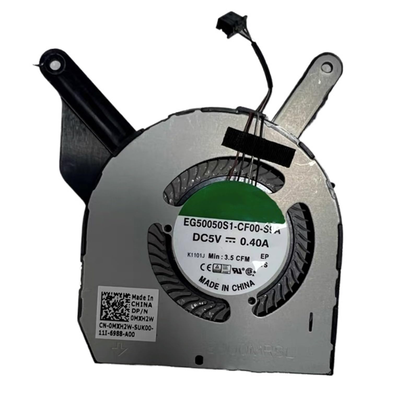 0MXH2W for Latitude 5400 Laptop Cooling Fan Cooler Fan Heatsink Radiator CN-0MXH2W MXH2W(Silver)