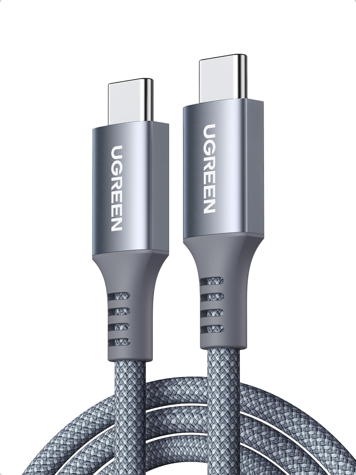 iPhone 16 USB C Cable 1M Titan Gray【Upgraded Silicone Braided】100W PD Fast Charger Cord,Type C Cable for iPhone 16 Series, iPad Air/Pro, MacBook Air/Pro, Samsung S25 Ultra, Huawei P70