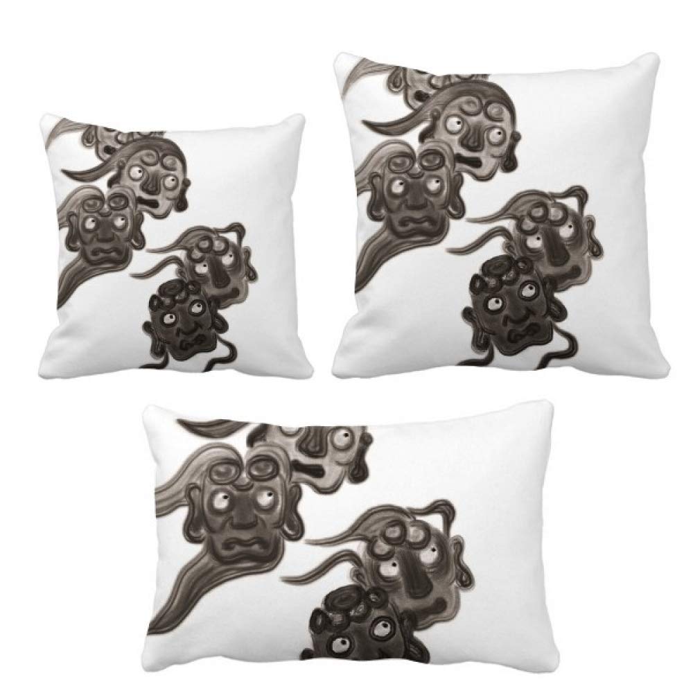 Coussin encre de chine ensemble complet pour rafraichir un canape fatigue
