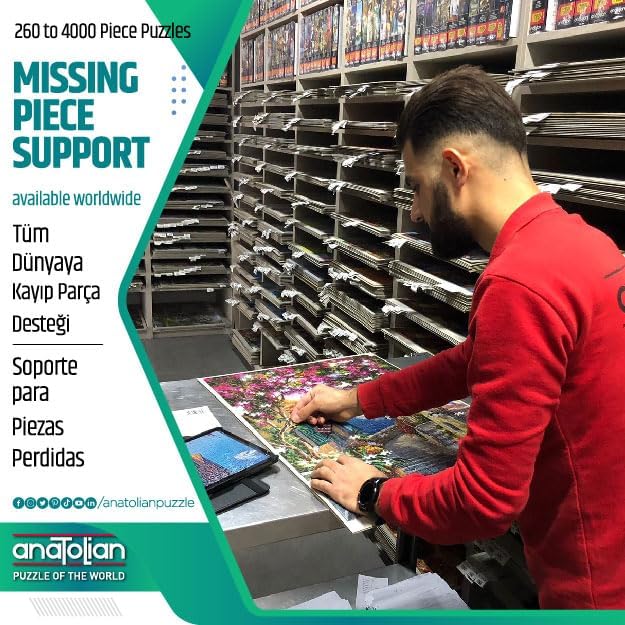 Miniatura 4 de Anatolian Puzzle - Rompecabezas de 500 piezas de los años 60, #3635