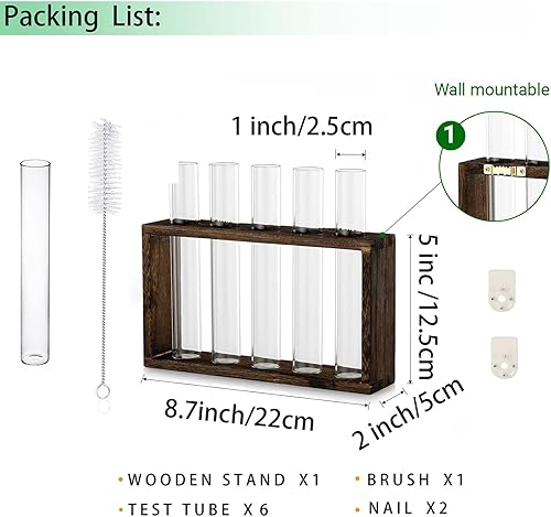 Miniatura 74 de Ivolador - Terrario de cristal colgante, maceta para plantas hidropónicas, decoración para el hogar