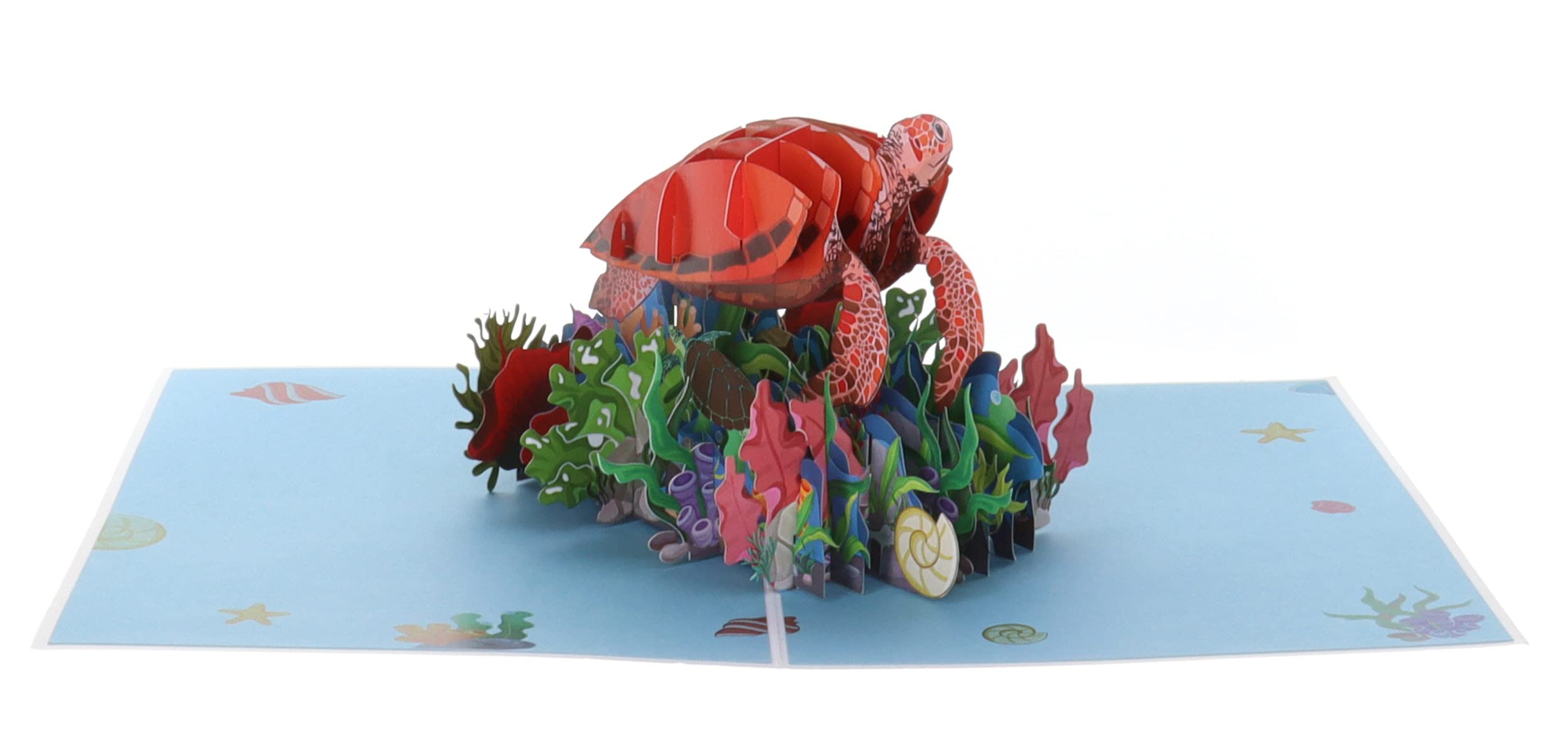 Giiffu The Little Mermaid Pop Up Card, Pop Up Birthday Card For Kids, 3D Birthday Greeting Card, Birthday Pop Up Cards For Daughter Or Sister, 3D Birthday Card With Envelope, Celebration Card