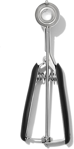 Fábrica de galletas OXO Good Grips Cuchara mediana para galletas M Acero inoxidable Fábrica de galletas OXO Good Grips Cuchara mediana para galletas M Acero inoxidable