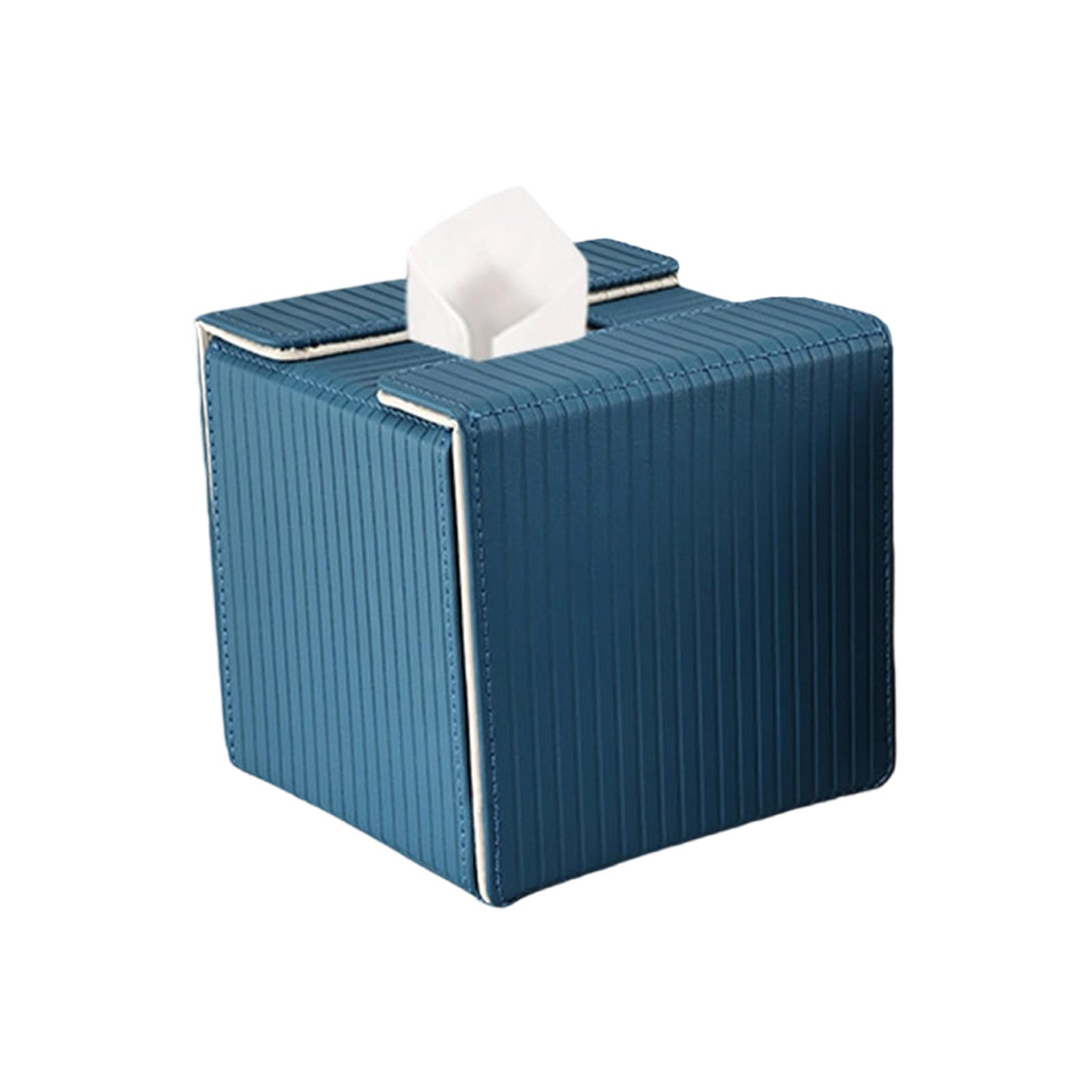 Buxuaaaa Sturdy Tissue Covers with Creative Designs Paper Box Stylish Tissue Box Holder for Adding Elegances to Any Room Square Holder