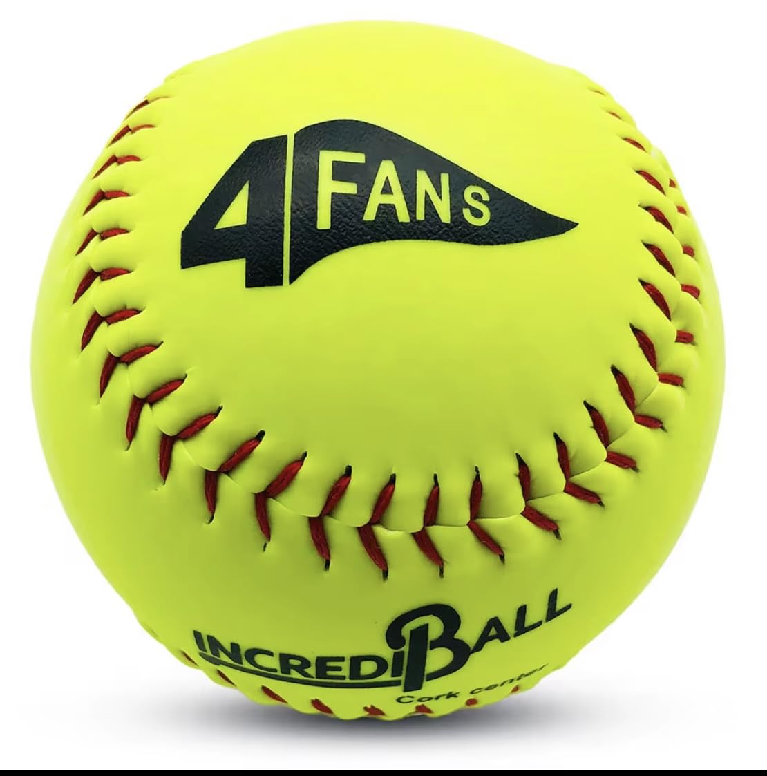 Genérico Pelotas de Softball 4fan - Pack de 12 Unidades - Alto Rendimiento para Entrenamiento y Juego - Resistencia Profesional - Uso Interior y Exterior
