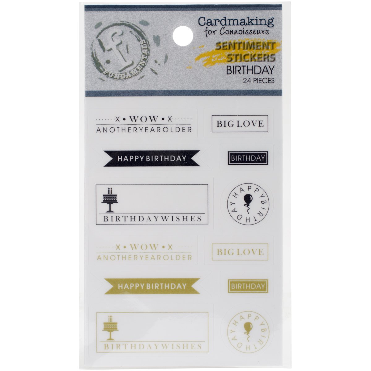 Ruby Rock-ItFundamentals Sentiments Stickers, Birthday