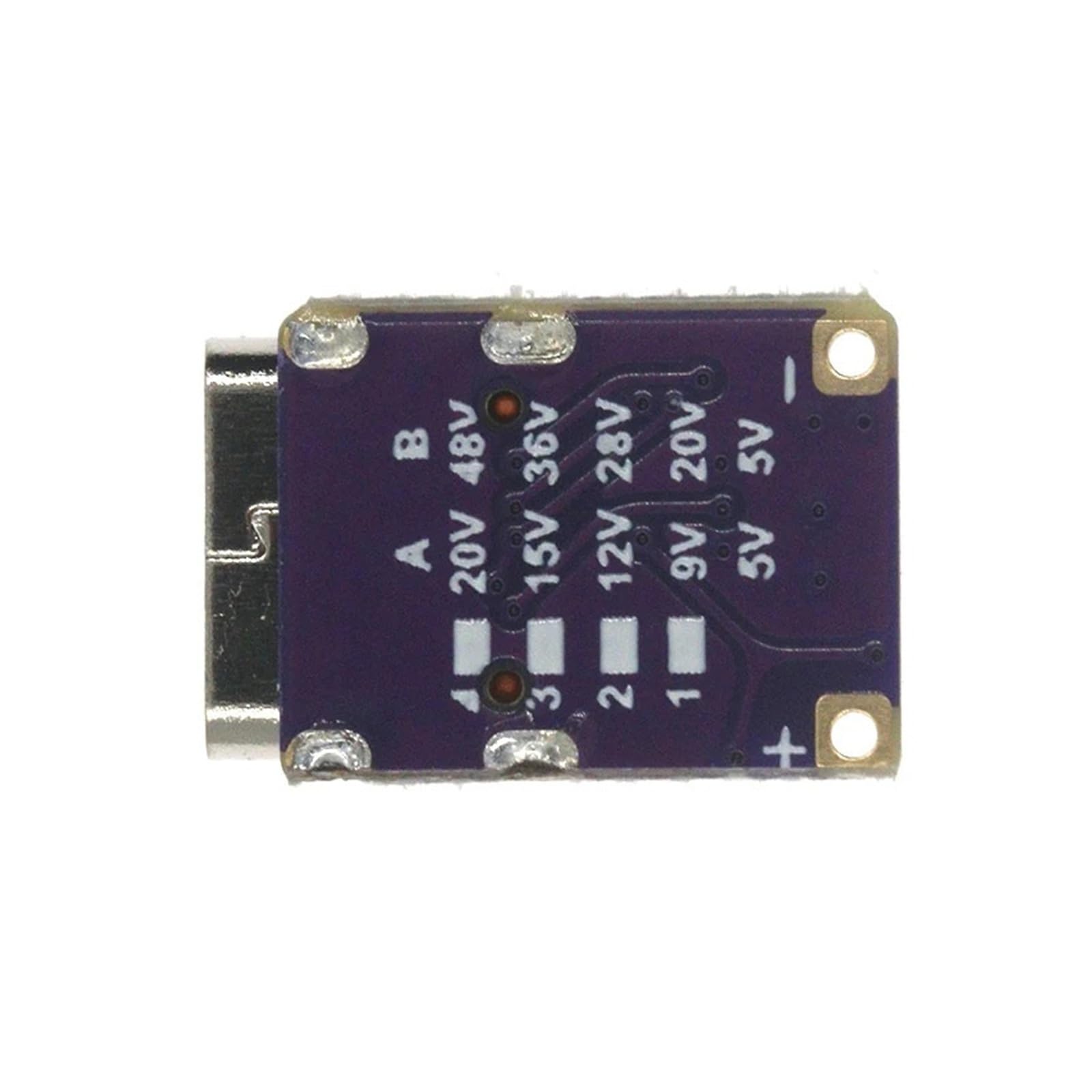 PD3.0 PD3.1 Decoy 5A moduł wyzwalający 20 V konwerter typu C na DC (5 V 20 V 28 V 36 V 48 V)