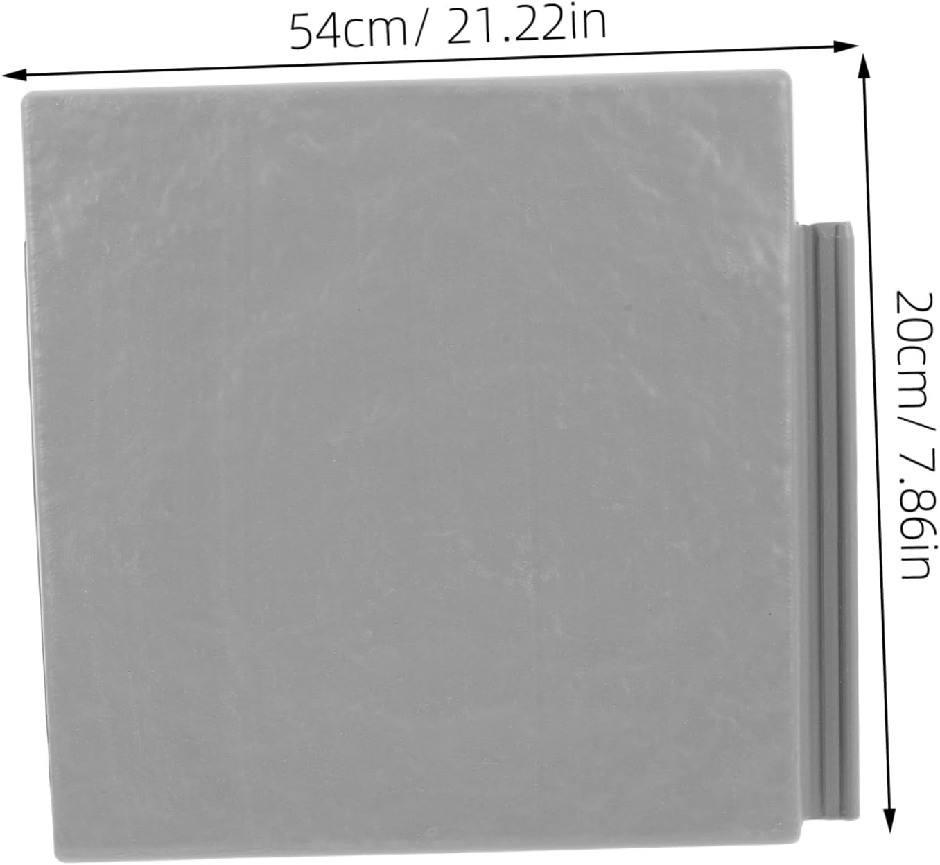 UPKOCH 5pcs Decorative Imitation Stone Effect Garden Edging Border Versatile Lawn Edging and Flower Bed Border Stake for DIY Outdoor Landscape and Pathways