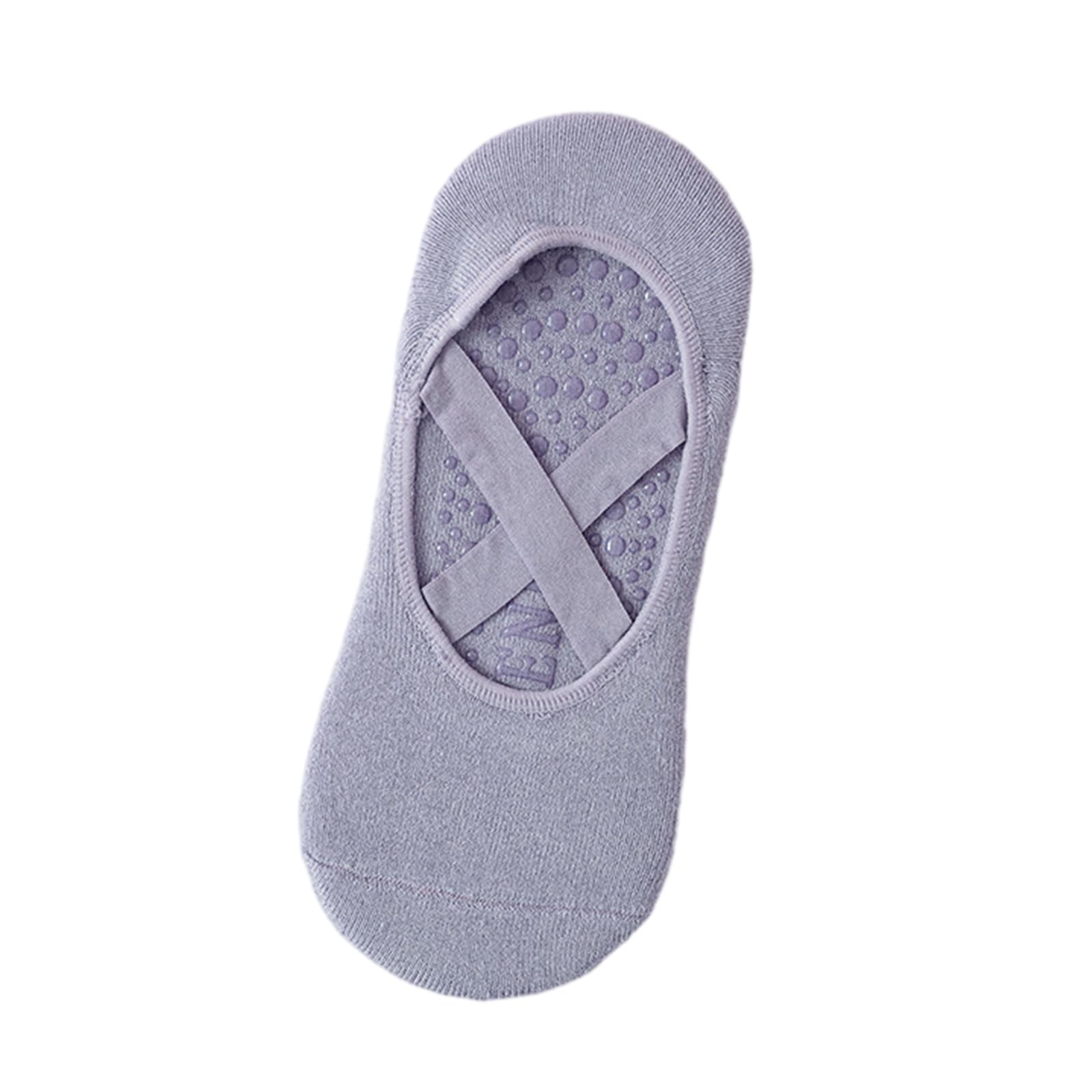Maxtonser Yogas Socks for Women,Grips Pilates Socks with Cushions for Pilates Barre Ballets Dance Hospital