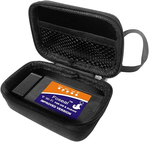 Estuche rígido compatible con Foseal versión mejorada del coche WiFi OBD2 escáner OBDII Scan Code