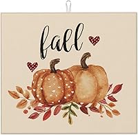 Vista 23 de Tapete de secado de platos de tortuga marina de dibujos animados para encimeras de 18 x 16 pulgadas, almohadilla escurridor de platos con lazo