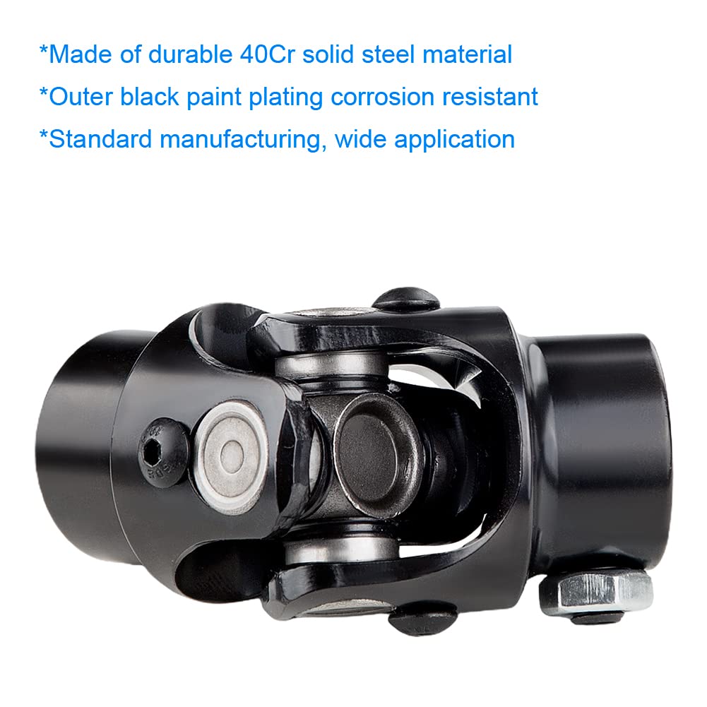 Junta U 3/4 Spline Dd Junta Universal (Cardán) Simple 3/4-30 Spline X 3/4  DD – Color Negro, Para Transmisión De Eje Ping G430 10k