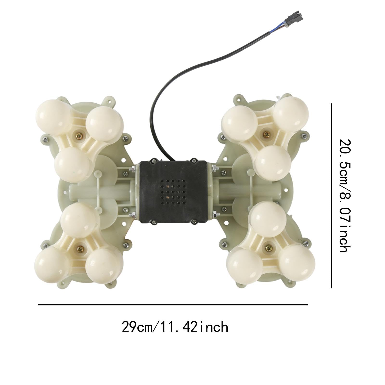Conjunto de Motor de Movimiento para Sillón de Masaje Fácil de Instalar Alto Rendimiento Reemplaza Directamente Accesorios Movimiento Del, Cuello