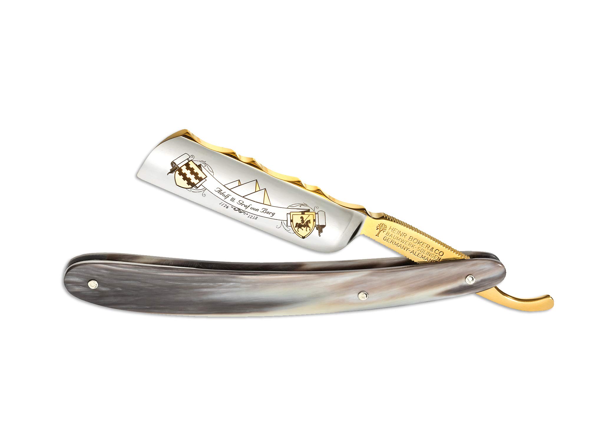 Böker Manufaktur Solingen Graf Adolf III - Navaja de afeitar