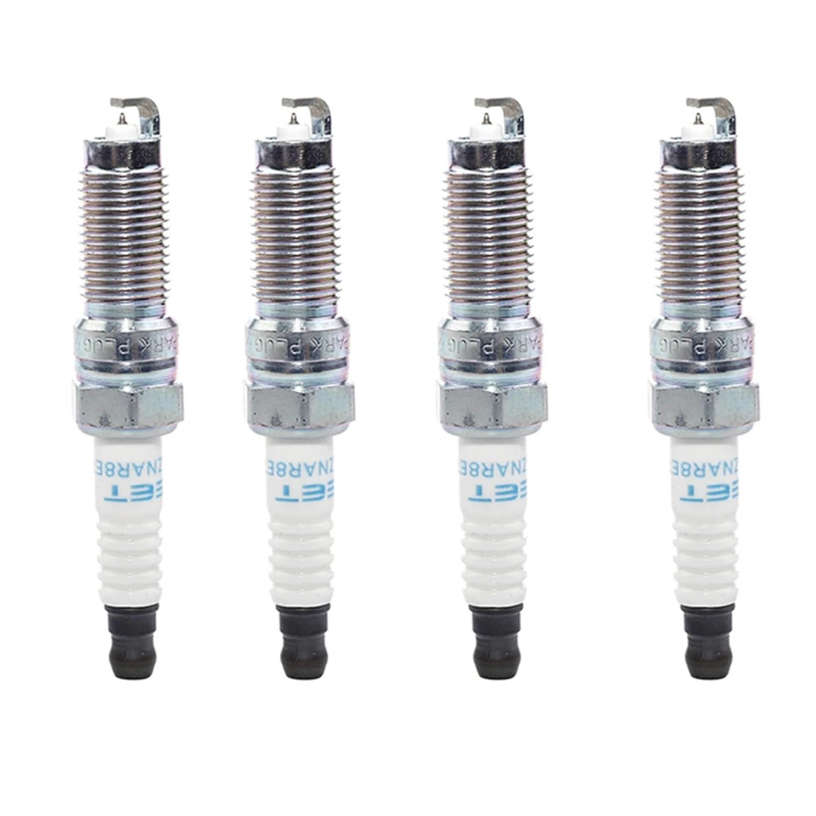 1-4PCS Bujía Iridium Platinum SILZNAR8E7H Compatible con FORD ECOSPORT 1.0 2017-1.0 2013- FOCUS 1.0 GTDi 2015- Bujía reemplazo(4PCS)