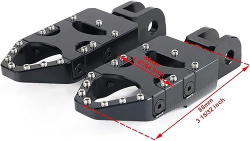 Miniatura 3 de Footpeg For Yamaha X-MAX 300 X-MAX300 XMAX 300 XMAX300 MT-10 SP 2017-2022 2018 2019 2020 2021 Motorcycle Rear Passenger Foot Pegs (Color  Titanium)