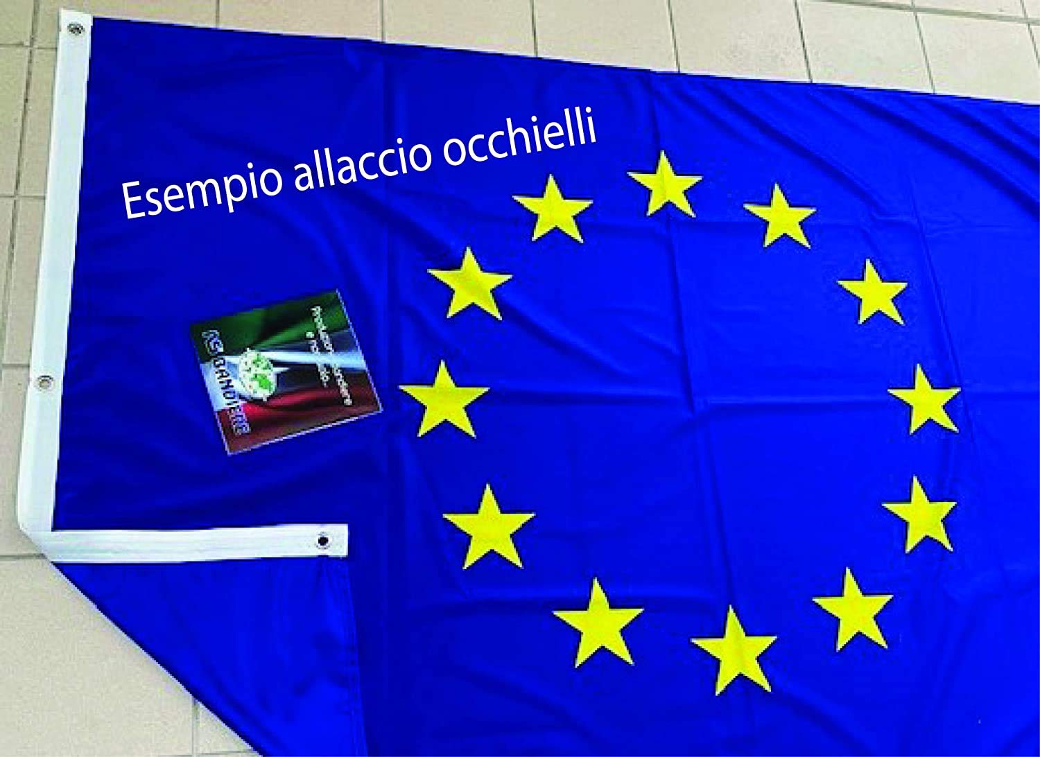 Ns Produzione Bandiere Bandiera REGIONE Emilia Romagna cm.150x225 Tessuto Nautico Antivento 130gr.mq, Ottima Resistenza