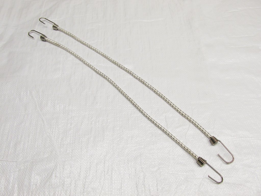 Secure Fix Direct X2 6Mm X 440Mm Shock Cords With Stainless Steel Hooks