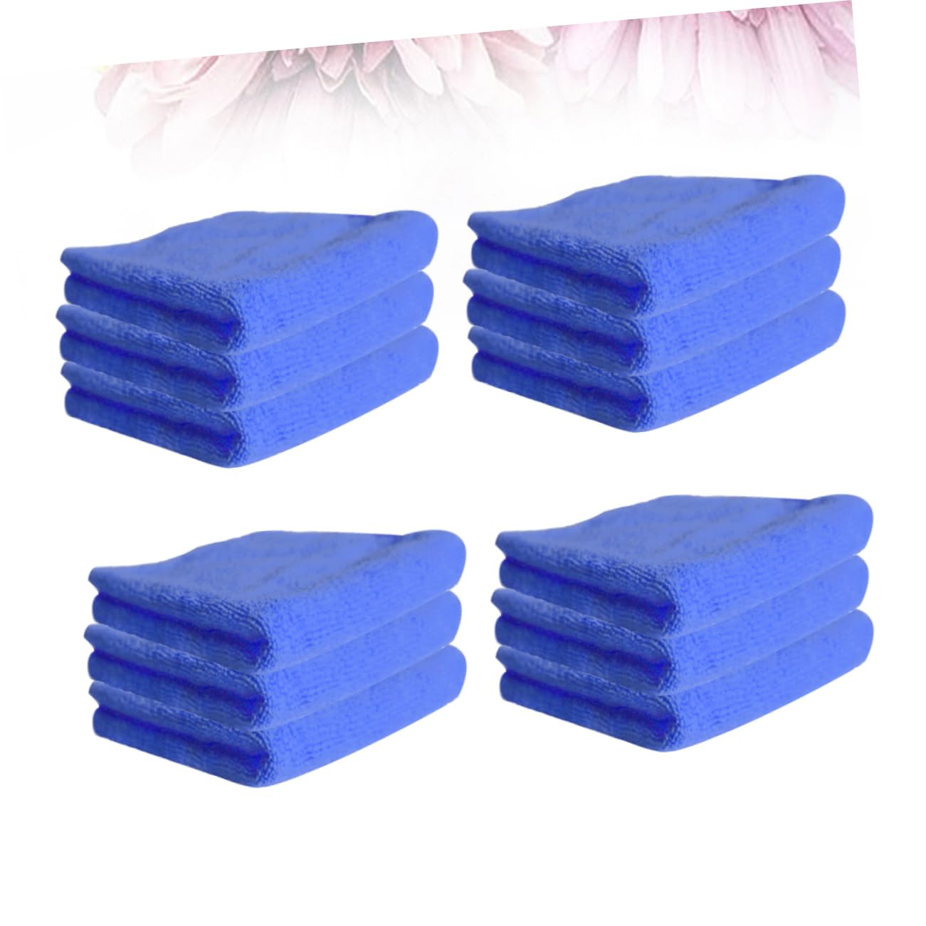 Geschirrtücher Stark Saugfähig und Ölabweisend Mikrofaser -Pack 12 Stück Blau für Küche und Haushalt