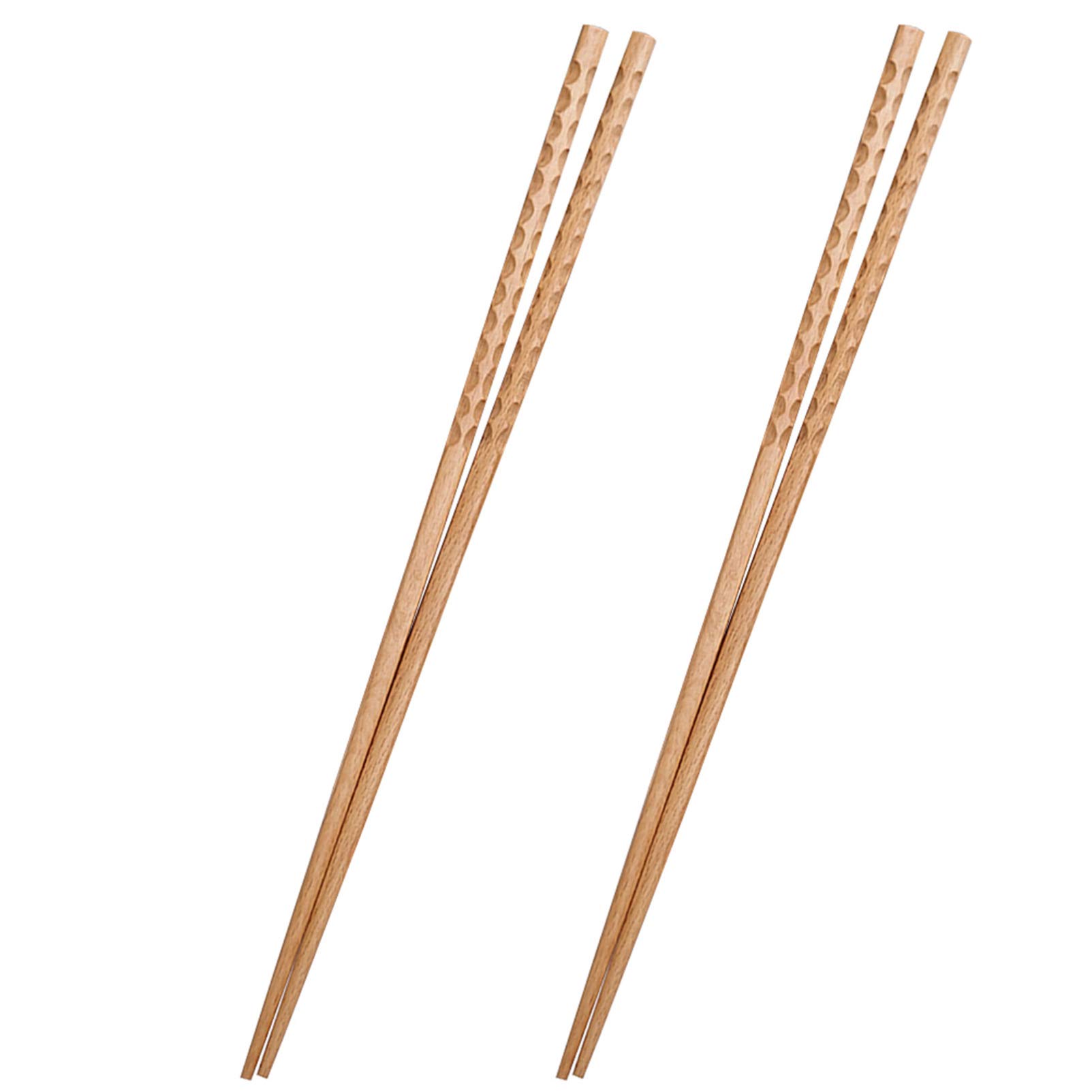 Angoily Vidrio 2 Pares Palillos Palitos Para Picar Palos De Chinos Juego Sartenes Antiadherentes Corea Del Sur Alargar De Madera Vajilla Para Acampar