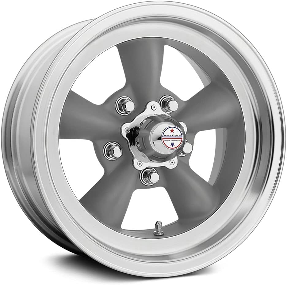 American Racing Vintage VN105D 15X7 5X4.5 GRIS MACH-LP -6MM - VN1055765US