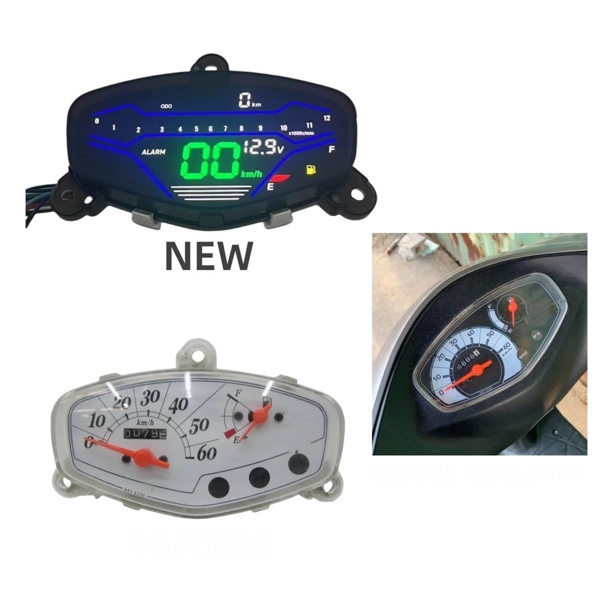 Amazon.co.jp: スズキ Let's 4 CA45A CA43A V50 レッツ4用 オートバイ