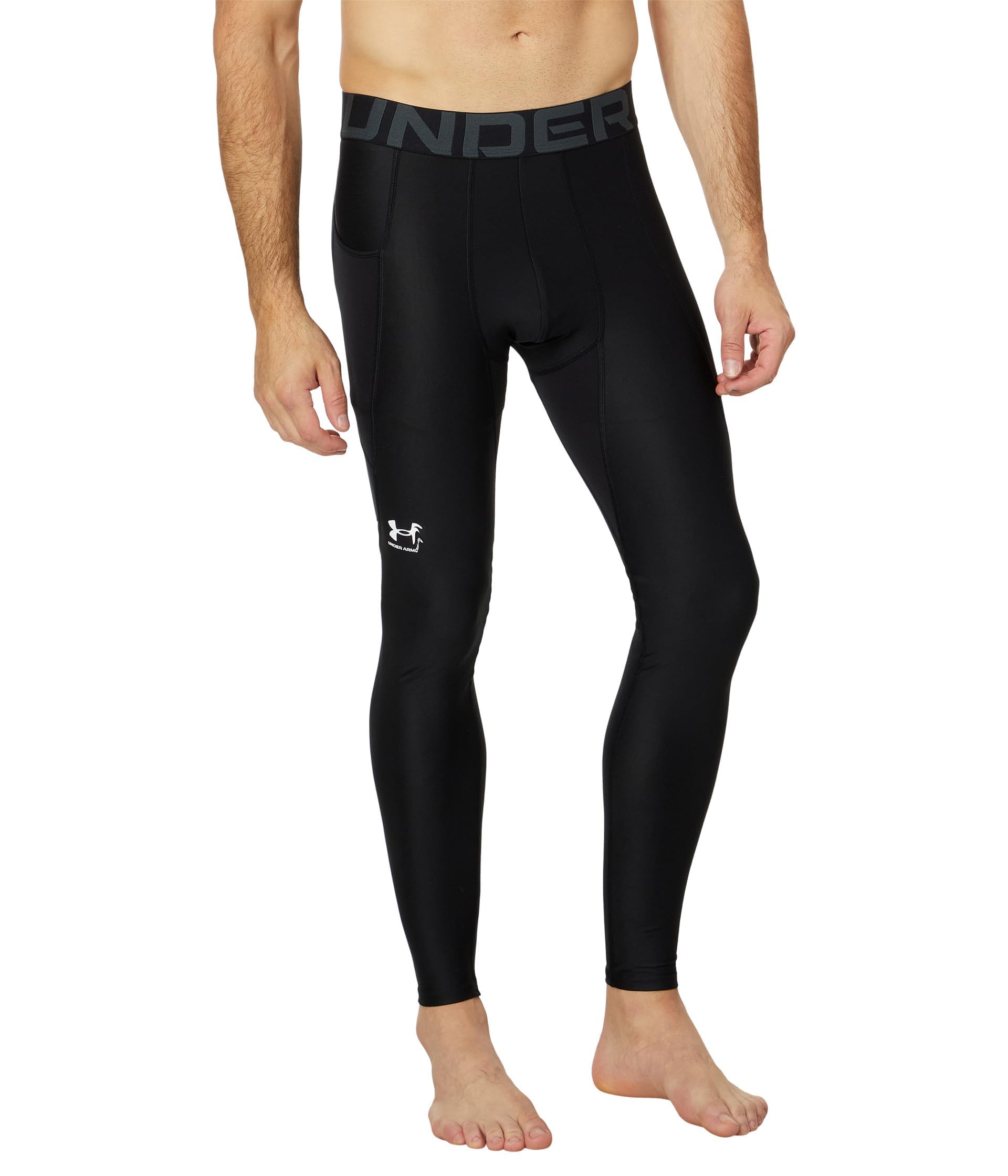 Under Armour Men's Heatgear Armour Leggings Black (001)/Pitch Gray X-Large Tall