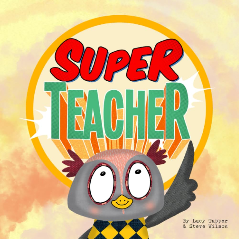 Super Teacher Super Hero Book for Teachers End of Term Primary Elementary School Gift
