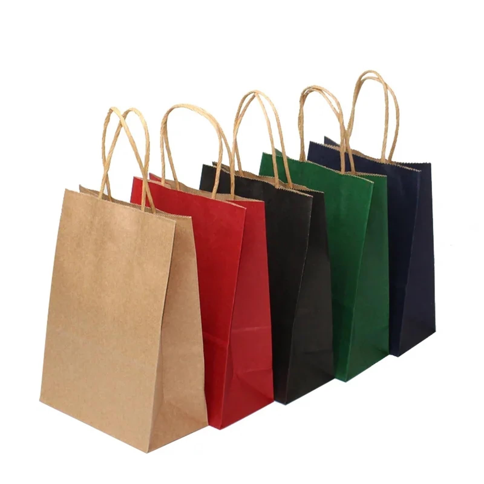 bolsas papel Bolsa De Papel Con Asas 10/30/50 Piezas