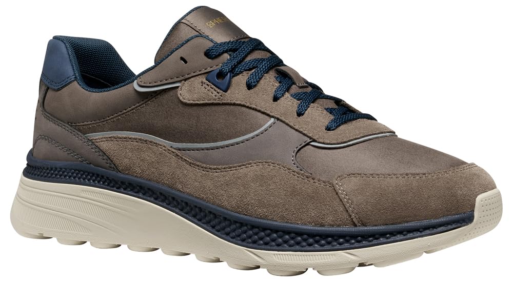 Geox Men U Spherica Actif X1 Sneaker, Gray, 7 UK