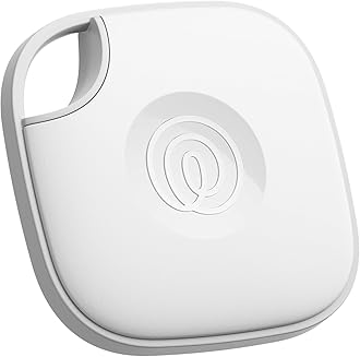 by Life360 Mate - Bluetooth Tracker, Keys Finder and Item Locator for Keys, Bags and More. Phone Finder. Both iOS and Android Compatible. 1-Pack (White)