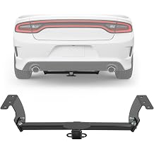 Class 3 Rear Trailer Hitch, 2 Inch Receiver Compatible with 2011-2023 Dodge Charger Challenger Compatible with 2015-2023 Chrysler 300