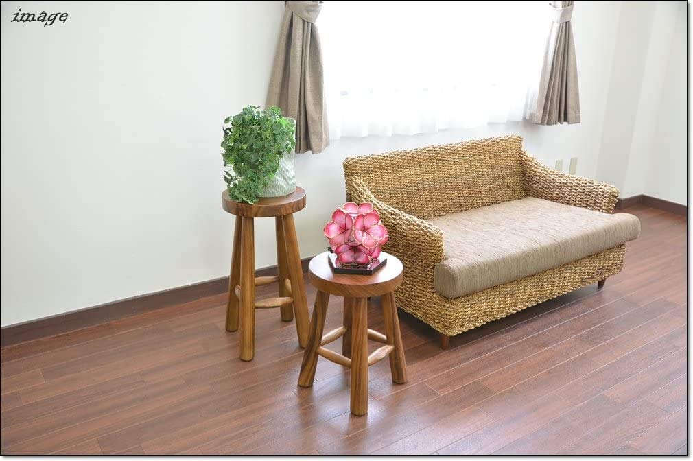 Amazon｜MANJA ANF-010 モンキーポッド 木製 スツール（H45cm