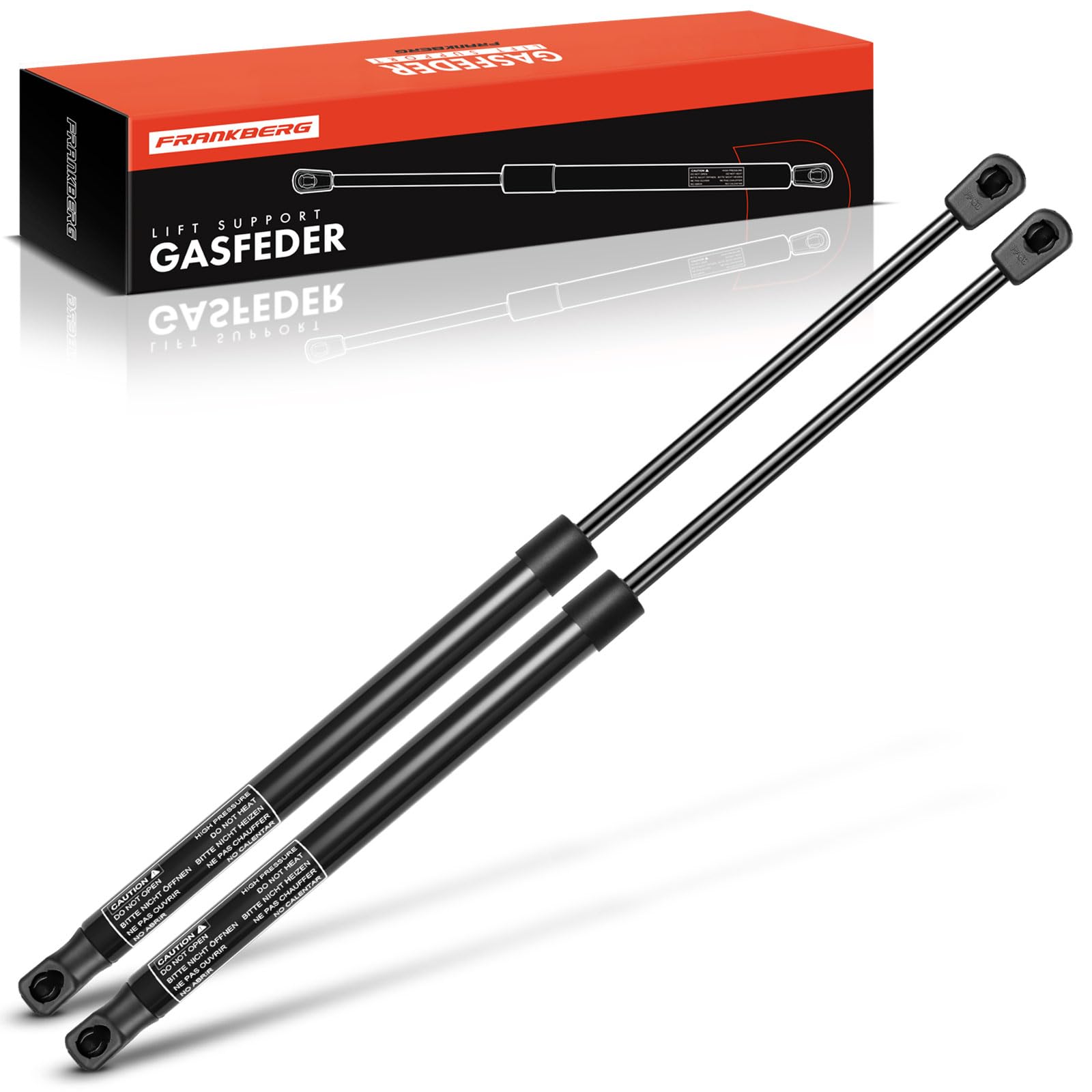 Frankberg 2x Gas Struts Tailgate Compatible with Fabia 6Y2 All Engine Hatchback 1999-2007 Fabia 6Y5 All Engine Estate 2000-2007 Replace# 6Y0827550A